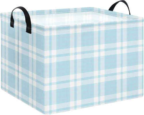 Vista 28 de NTAOHAMPER Cesta rectangular de almacenamiento de fútbol vacía, cesta de regalo plegable con asas, caja de juguetes/libros, decoración de habitación
