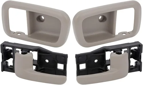 Vista 5 de OCPTY Manijas interiores y traseras del conductor izquierdo del pasajero del lado derecho de repuesto para Toyota Tundra 2000-2006 para Toyota