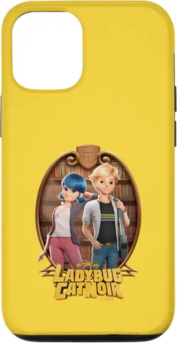 Vista 27 de Funda para iPhone 13 Miraculous Ladybug and Cat Noir The Movie Marinette Adrien