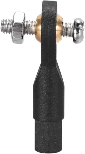 Vista 3 de uxcell 10 Uds. M3 3.0xL29mm Palanca de dirección de enlace de barra de acoplamiento extremo de bola con tornillos y tuerca para RC