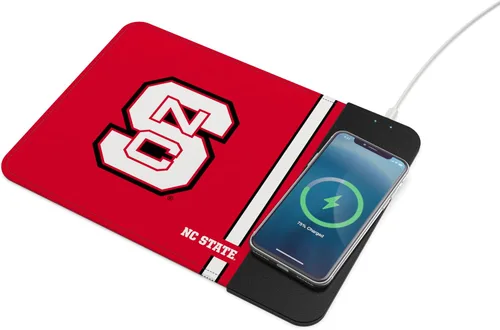 Vista 65 de SOAR NCAA Almohadilla de ratón unisex con carga inalámbrica para teléfono celular