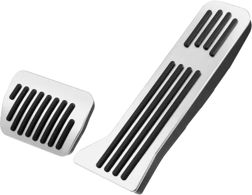 Vista 8 de X AUTOHAUX Antideslizante aleación de aluminio coche interior pedal pastillas acelerador pedal freno de gas Kit de cubierta de reemplazo para Mazda