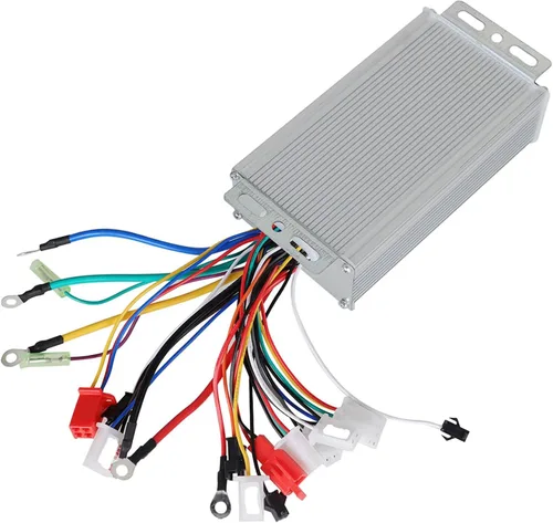 Vista 3 de Silscvtt Controlador de onda cuadrada de velocidad de motor sin escobillas 24-36V 500W Scooter Controlador DC Reemplazo para E-Bike Scooter Motor