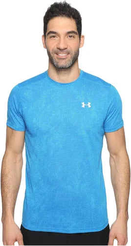 Vista 5 de Playera de manga corta Under Armour Men's Threadborne Streaker Escuadrón (438)/Reflectante
