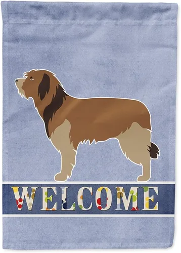Vista 14 de Caroline's Treasures BB8334GF AIDI Bandera de jardín para perro de montaña del Atlas, bandera de buzón azul, bandera decorativa para patio exterior