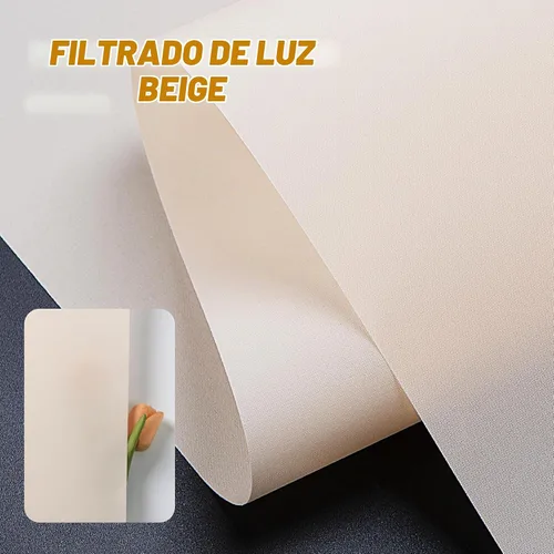 Vista 4 de LazBlinds - Persianas enrollables sin herramientas, sin taladro, sin cuerdas, para ventanas, protección UV, aislamiento térmico, filtro de luz