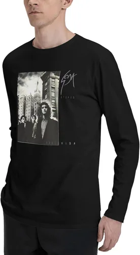 Vista 5 de Soda Stereo Doble Vida - Sudadera de manga larga para hombre, cuello redondo, estilo casual