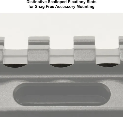Vista 8 de Leapers MT-RSX5S Inc., UTG Super Slim Picatinny Riser Mount, 1/2" de altura, 3 ranuras, negro