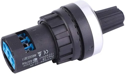 Vista 7 de Potenciómetro de montaje en panel 2K de 0.866 in para control de velocidad VFD Convertidor de frecuencia variable VSD ajustable 200 W Motor Drive