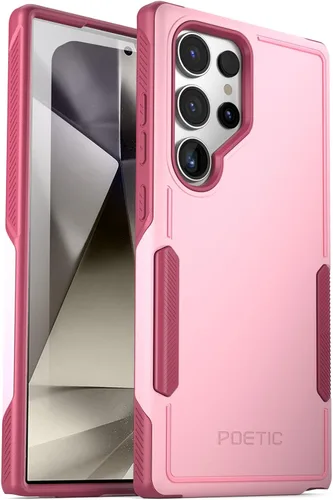 Vista 9 de Poetic Neon Series - Funda compatible con Galaxy S24 Ultra 5G de 6.8 pulgadas, doble capa, resistente, resistente, ligera, delgada, a prueba de Negro