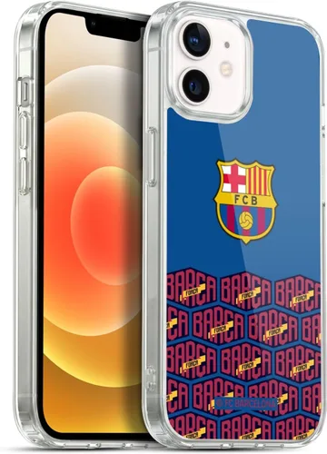 Vista 43 de Head Case Designs Funda de gel con licencia oficial del FC Barcelona con logotipo y patrón de Forca Barca [protección de grado militar] compatible