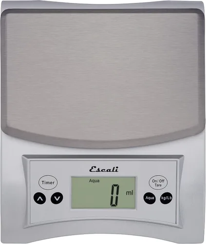 Vista 10 de Escali Pana V136 - Báscula de medición de gran volumen para cocina/hornear/cocinar, preprogramada con más de 150 ingredientes, pantalla digital LCD