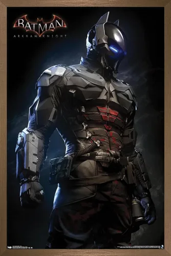 Vista 9 de Trends International DC Comics VIdeo Game - Arkham Knight - Armor Wall Poster, 14.725" x 22.375", Barnwood Framed Version