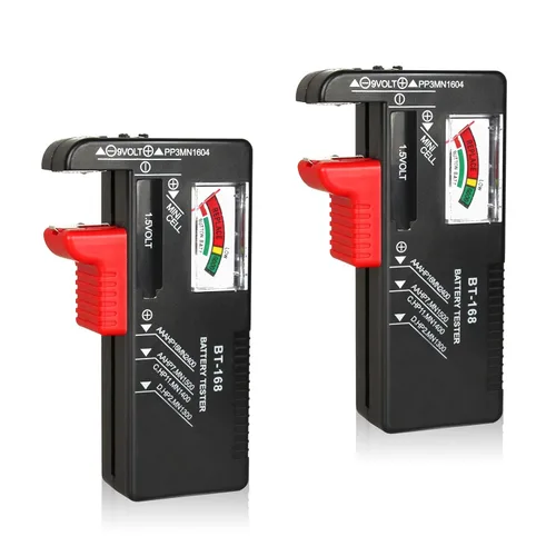 Vista 7 de Comprobador de batería, comprobador de batería universal modelo BT-168 para pilas de botón AA AAA C D 9V 1.5V Smal equipo eléctrico