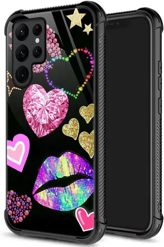 Vista 29 de ZHEGAILIAN Funda para Samsung Galaxy S23 Ultra, protección de grado militar, esquinas a prueba de golpes, funda antiarañazos para Samsung Galaxy S23