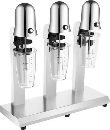 Vista 10 de Milkshake Maker - Máquina eléctrica de batido de 540 W, mezclador de bebidas, batidora, 18000 RPM, 27 onzas, uso doméstico comercial