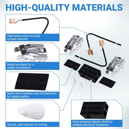 Vista 4 de BlueStar 330031 Kit de receptáculo de quemador de rango para Whirlpool Se adapta al horno de estufa/microondas. Sustituye a AP3075808 814399