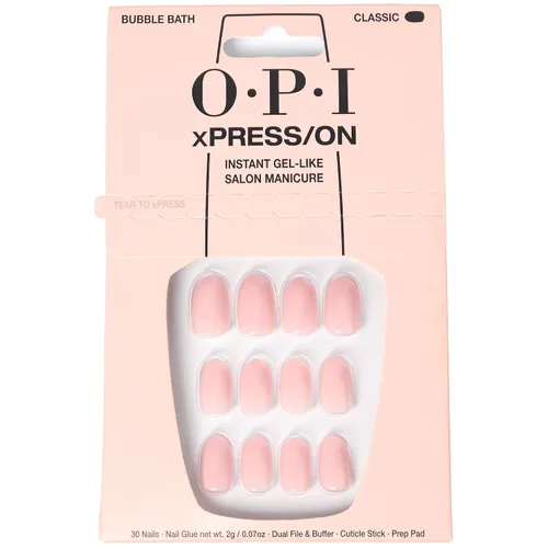 Vista 20 de OPI xPRESS/ON Press on Nails Short Round Classic, Long Almond & Coffin Shape Press-On Professional Nail Art Kit