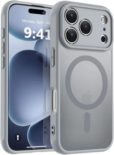 Vista 51 de MOCCA - Funda magnética resistente para iPhone XR de 6.1 pulgadas, compatible con MagSafe, funda con protección contra caídas de grado militar