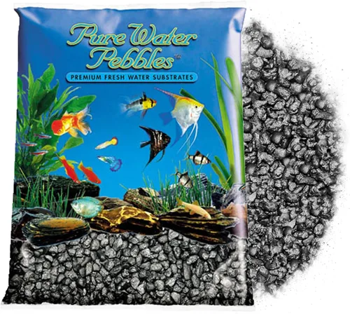 Vista 15 de Pure Water Pebbles Blakberry Glo - Grava de acuario – 5 libras – No tóxico, no destiñe, sustrato vibrante para acuarios, terrarios, estanques