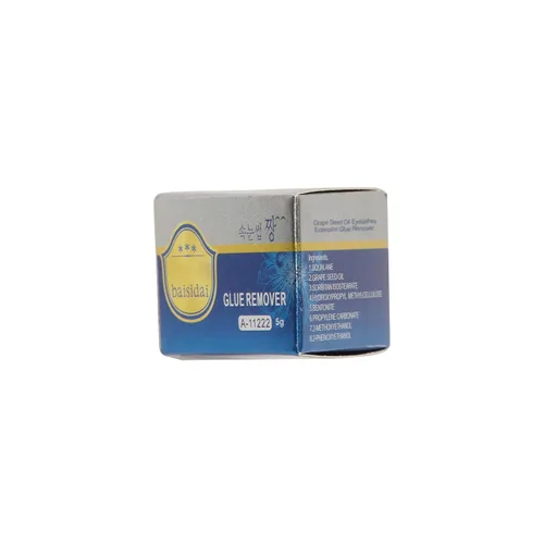 Vista 2 de Limpiador profesional de extensiones de pestañas con aceite de semilla de uva, removedor de pegamento, 0.18 onzas, color blanco, 0.18 onzas
