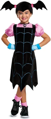 Vista 3 de Disfraz clásico de Disney Vampirina para niñas, Multi