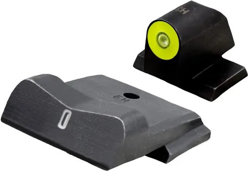 Vista 9 de XS Sights DXT2 - Mira nocturna de punto grande para pistolas CZ, Sig, HK, tritio delantero y trasero que brilla en la oscuridad para aplicaciones