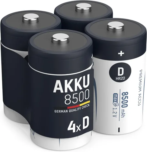 Vista 7 de Ansmann Max-E D 8500 mAh 2pk 5035362/01