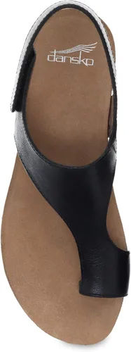 Vista 3 de Dansko Reece - Sandalia para mujer, espuma viscoelástica, plantilla de corcho para más comodidad, soporte de arco, suela de goma ligera para uso