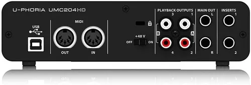 Vista 5 de BEHRINGER U-PHORIA UMC204HD
