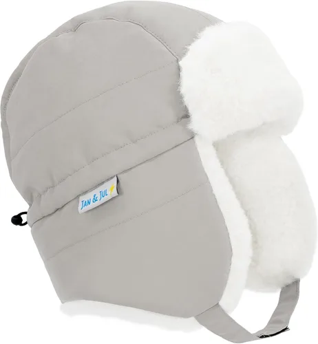 Vista 23 de JAN & JUL Gorro de invierno impermeable para bebés y niños Oso