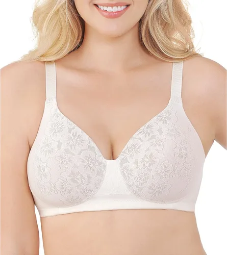Vista 31 de Vanity Fair 71380 Sostén sin aro Beauty Back de figura completa para mujer, colores de moda Sin alambres - Blue Dreams