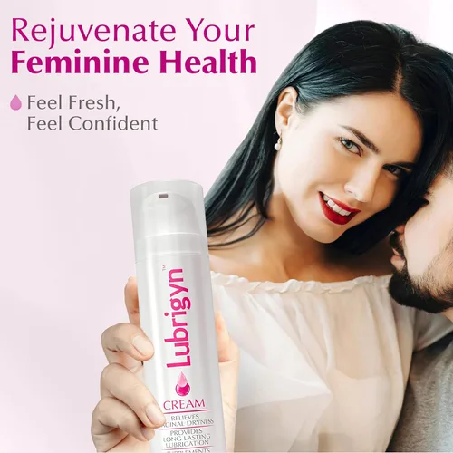 Vista 7 de Lubrigyn - Crema para el cuidado femenino, fusión de lubricante íntimo hidratante a base de aceite natural con ácido hialurónico y fitoextracto
