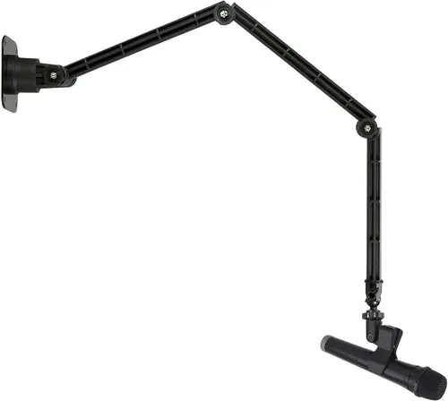 Vista 4 de Soporte de pared para micrófono, soporte de techo compatible con micrófonos Blue Yeti X Nano Snowball y Shure HyperX Razer