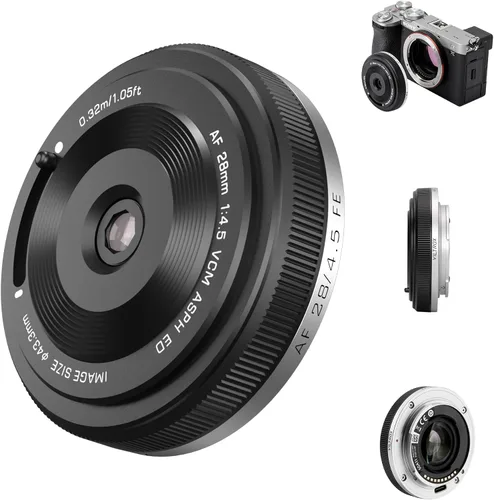 Vista 19 de Viltrox AF 9mm F2.8 Air APS-C lente para Sony E Mount, lente STM de enfoque automático de retrato de gran angular ultra amplio de 113.8° compatible