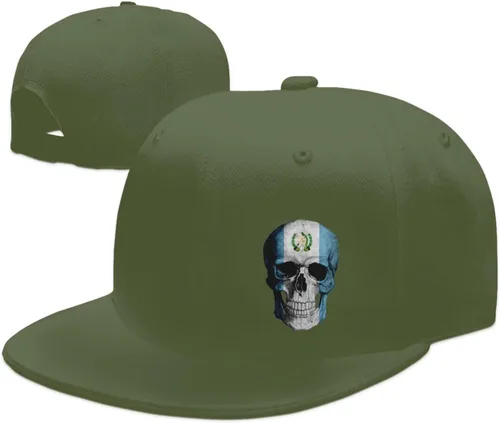 Vista 12 de Gorra de béisbol ajustable con diseño de calavera de Guatemala, gorra de béisbol para hombre, gorra de béisbol