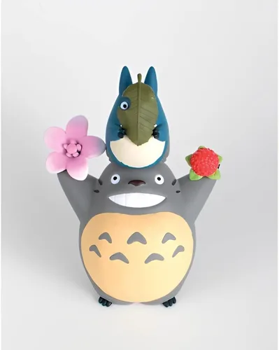 Vista 2 de ENSKY NOS-83 Mi vecino Totoro Personaje Flor y Totoro