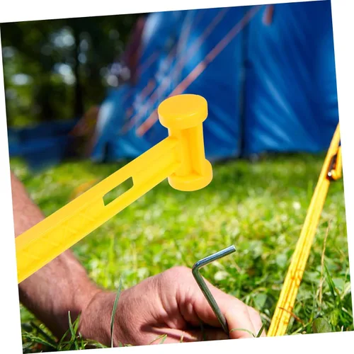 Vista 5 de BESPORTBLE Martillo de camping extractor de cabeza sólida para tienda de campaña, diseño profesional, agarre cómodo para construcción