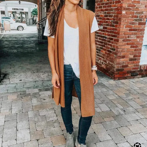 Vista 2 de Cárdigan de manga larga para mujer, chaqueta lisa y delgada, estilo quimono, ligero, fino, abierto al frente