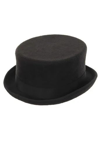 Vista 4 de Sombrero John Bull Negro para Adulto Multicolor