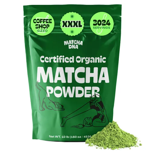 Vista 6 de Té Verde Matcha DNA, certificado orgánico