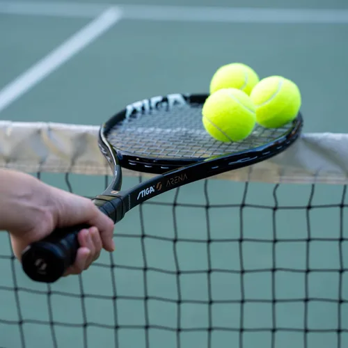 Vista 8 de STIGA Arena Unstrung Tennis Racket, Precision Carbon Fiber Racket Frame for Advanced & Experienced Tennis Players, Competition Approved