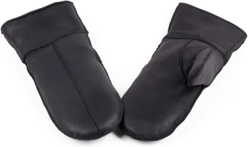 Vista 3 de Zavelio Manopla de piel de oveja prémium para hombre