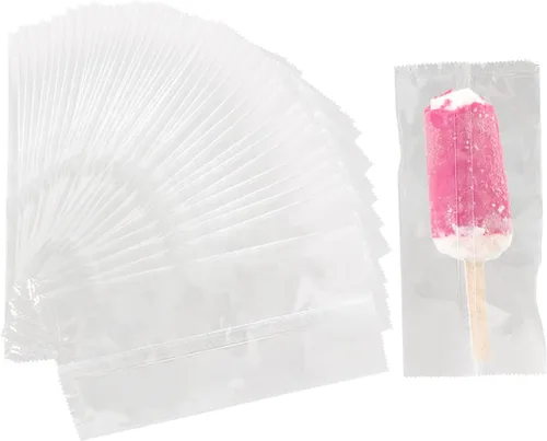 Vista 7 de Bolsas de paletas de hielo Bolsas de plástico congeladas gruesas de sellado