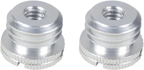 Vista 11 de Tornillo macho D18 1/4-20 3/8-16 hembra a 5/8-27 x 9 5/8-11 x 9 tornillos macho con agujeros laterales reforzados Tornillo de conversión para Negro