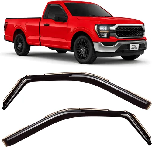 Vista 61 de Voron Glass in-Channel Rain Guards for Chevy Equinox 2018-2024 Para Equinox 18-24