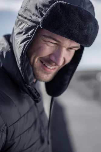 Vista 6 de HEAT HOLDERS Sombrero de tramador de soldado térmico impermeable con forro polar para hombre con orejeras
