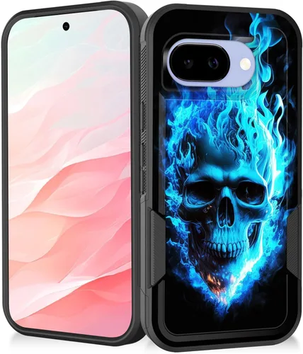 Vista 118 de Funda para Pixel 7a, resistente de doble capa híbrida de policarbonato duro de goma suave a prueba de golpes para Google Pixel 7A 6.1 pulgadas