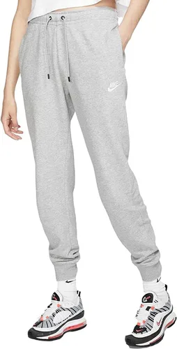 Vista 17 de Nike NSW - Pantalón ajustado de vellón para mujer Negro/Blanco
