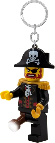 Vista 6 de LEGO Llavero de luz - Capitán Brickbeard (KE23H) grande de 3 pulgadas